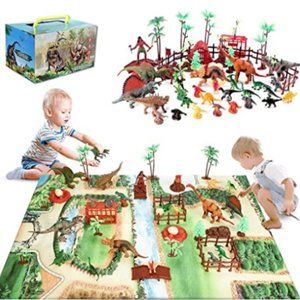 BACCOW Dinosaur Toys Educational & Interactive 60pcs